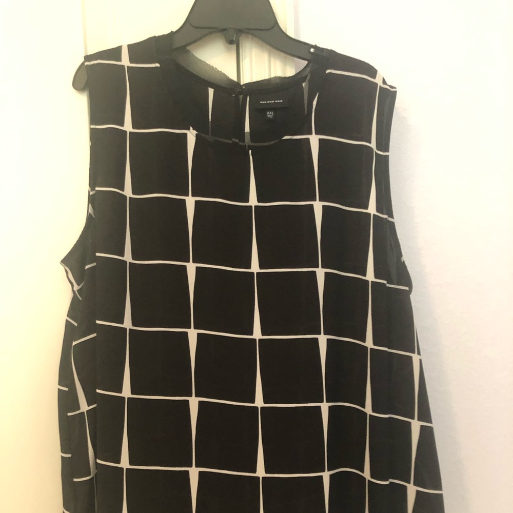 Dressy flowy tank top